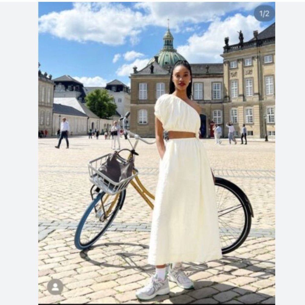 🥭 FARM Rio One-Shoulder Cutout Maxi Dress - Picture 16 of 16